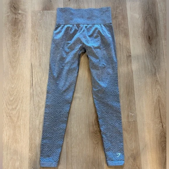 Gymshark Women’s Vital blue gray Leggings size XS - Picture 2 of 7